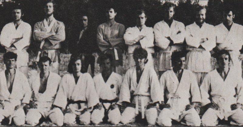 Karate Trainingsgruppe